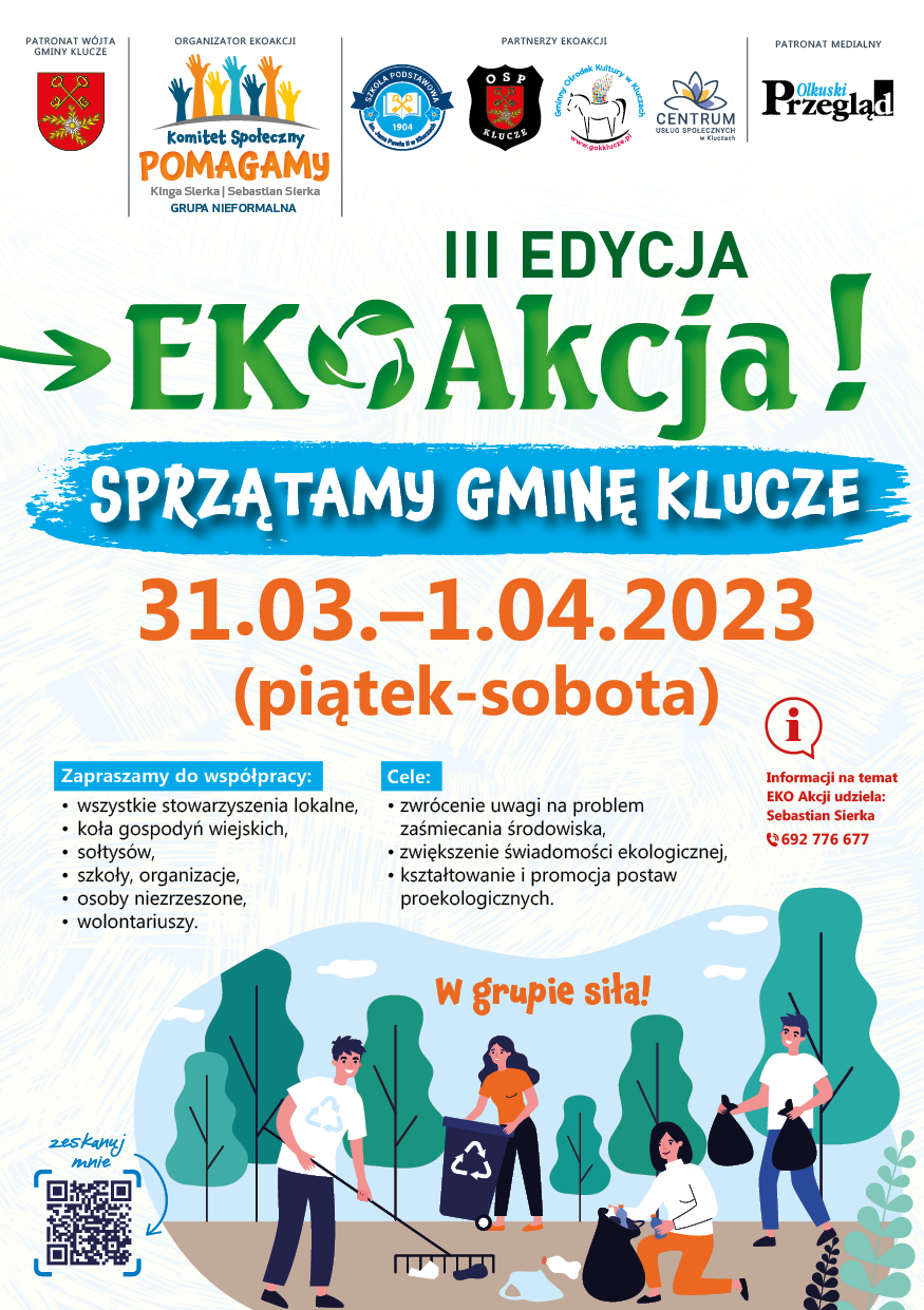 III edycja EKO - Akcji - Sprzątamy Gminę Klucze!